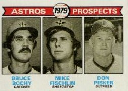 1979 Topps Baseball Cards      718     Bruce Bochy/Mike Fischlin/Don Pisker RC